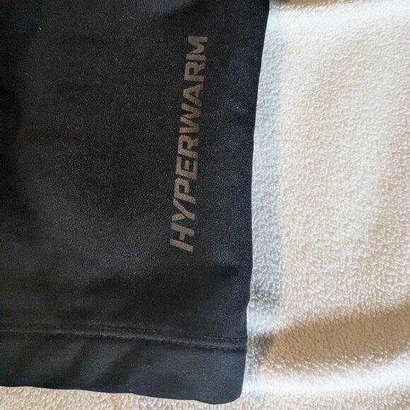 Mens Nike Pro Combat Black/Neon Yellow Hyperwarm Compression Running Tights L - Picture 11 of 11